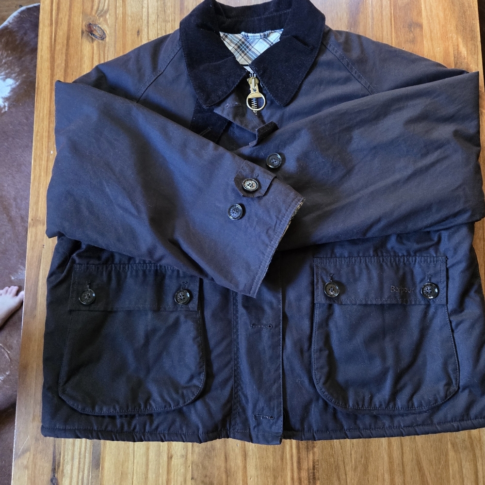 Barbour x Alexa Chung Blair Wax Jacket US 12 RARE